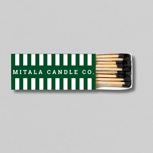Long wooden matchsticks with box, ideal for lighting candles, home decor, or cozy ambiance