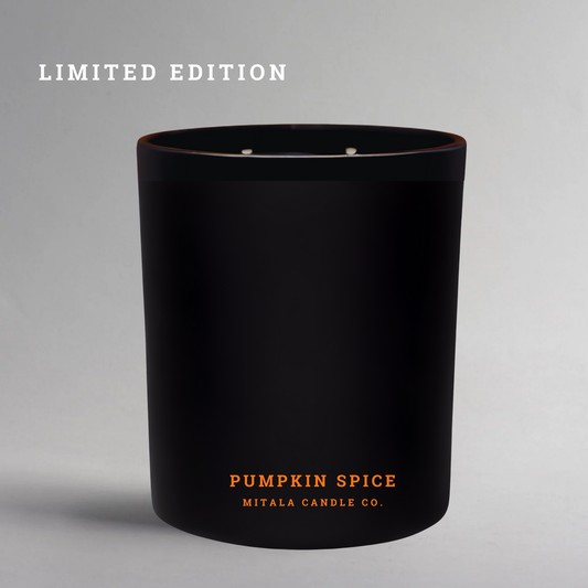 Pumpkin Spice Candle – Cozy Autumn Aroma for Your Home— hand-poured luxury eco candle — Mitala Candle Co.